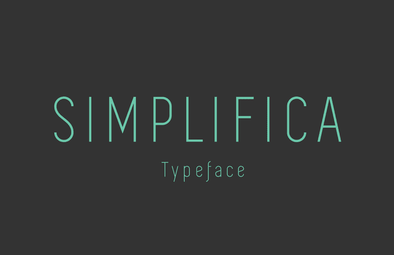 Simple free font download