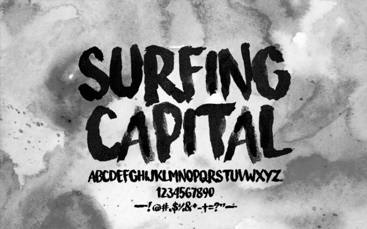 surfing-capital-free-font