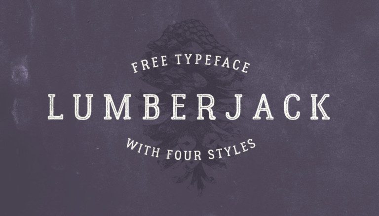 lumberjack-free-font