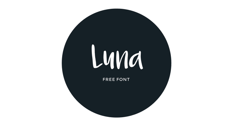 Luna-free-font