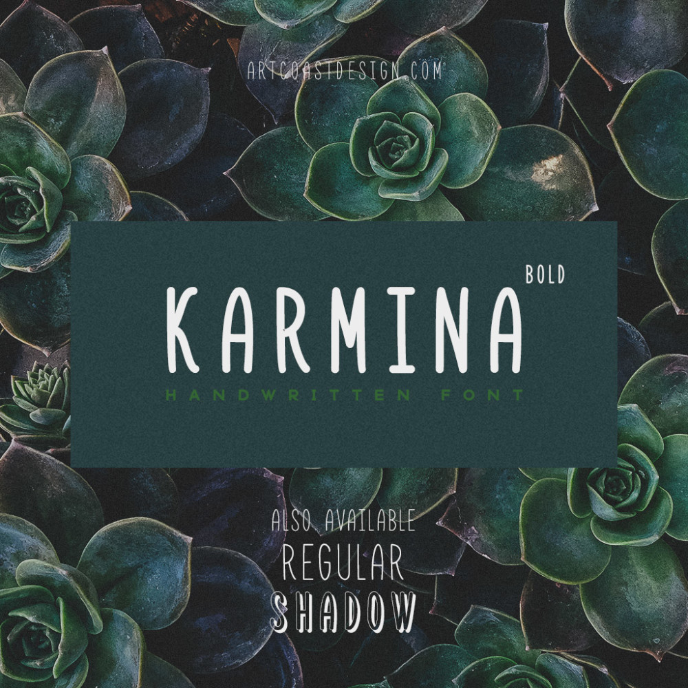 karmina-bold-free-font