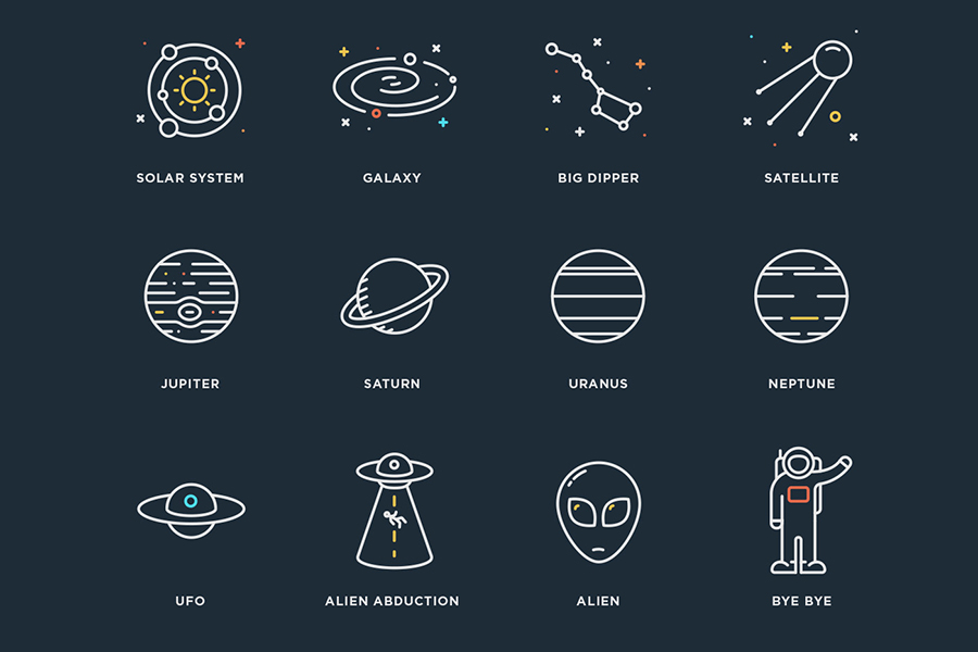 Space Vector Icons