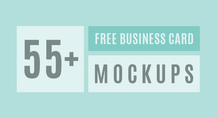 Free Business card PSD Mockup Templates 2016