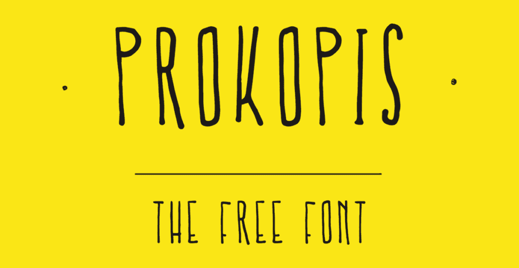 Prokopis Free Font