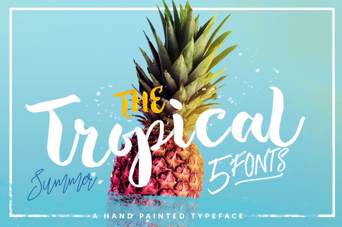 Tropical Brush Script Free Font