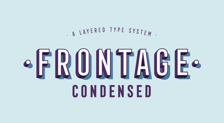 Frontage Condensed Free Demo
