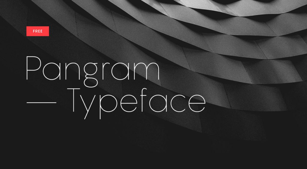 Pangram Sans Free Font