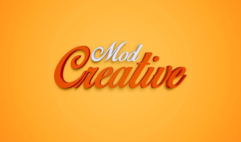 CreativeMod Free PSD Text Effect