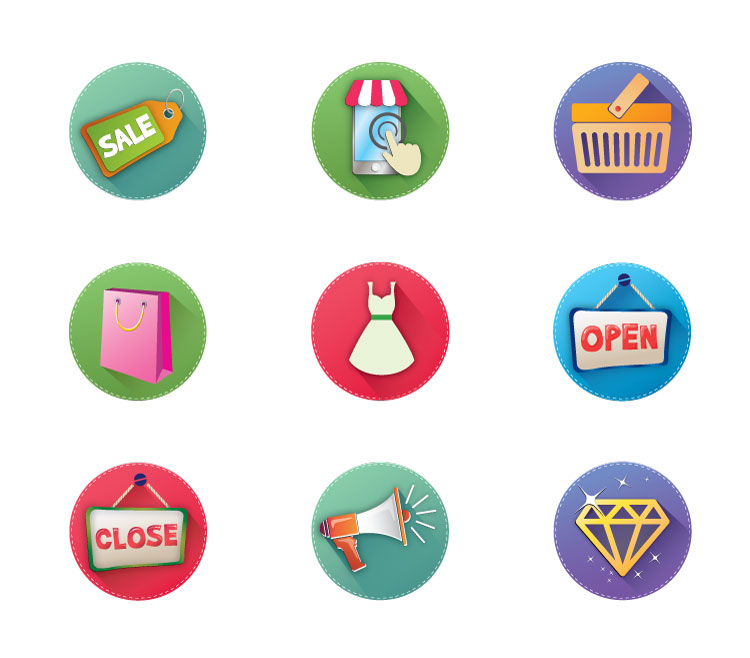 9 Free E-Commerce Icons
