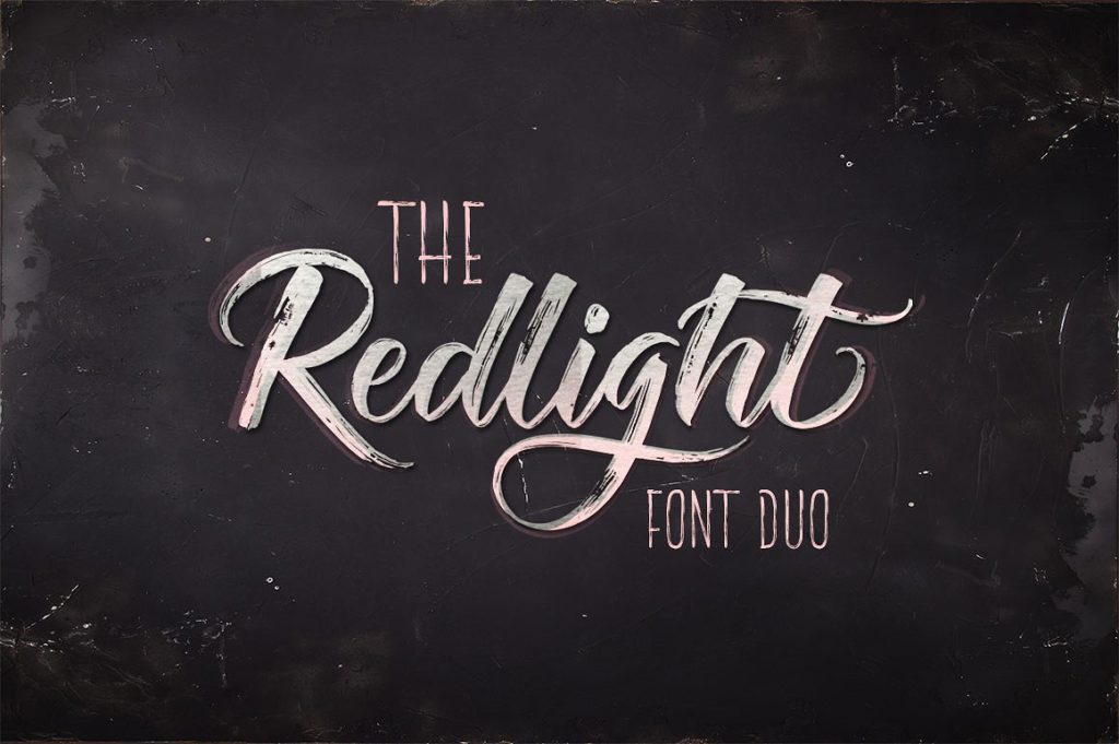 The Redlight Free Font