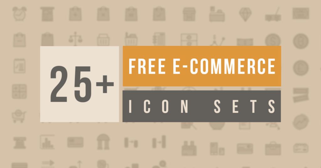 25+ Free E-Commerce Icon Sets to Download