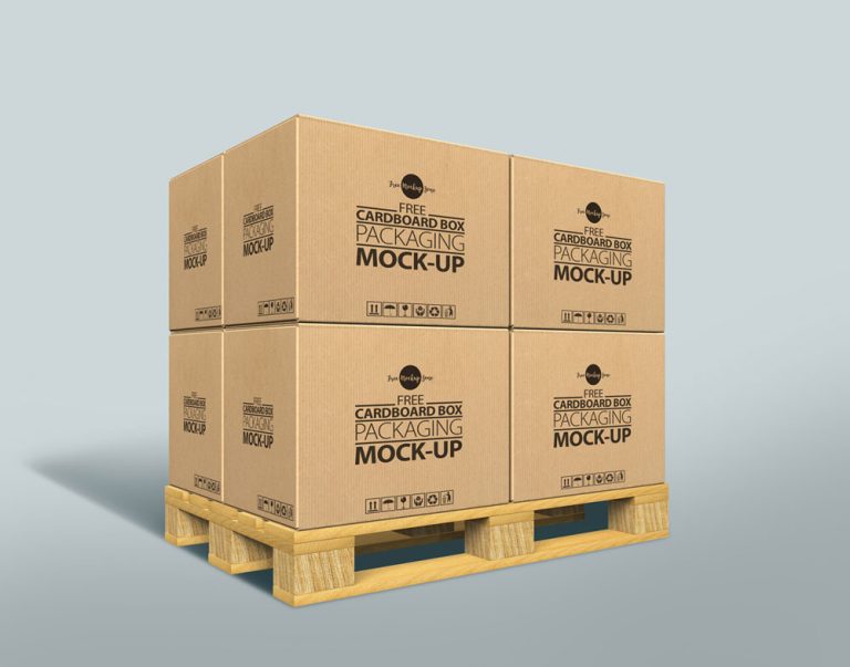 Free Cardboard Box Mockup Psd For Packaging 2017