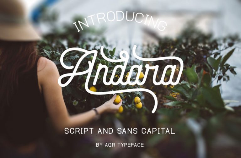 Andara Script Free Font