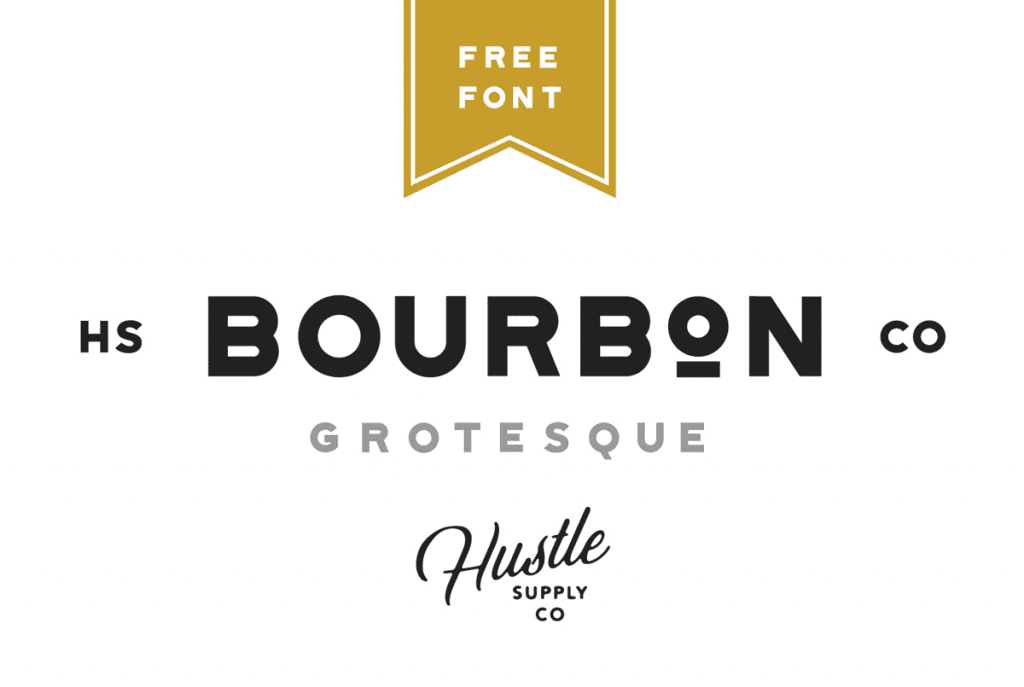 Bourbon Grotesque Free Font