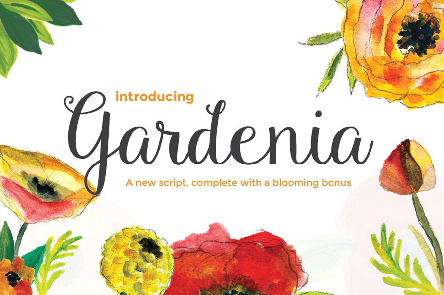 Gardenia Free Script Font