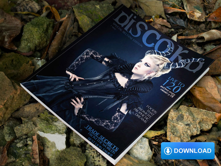 Magazine Cover Mockup free download